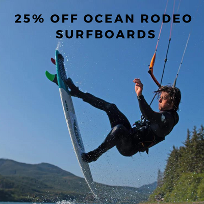 25% Off Ocean Rodeo Surf Boards