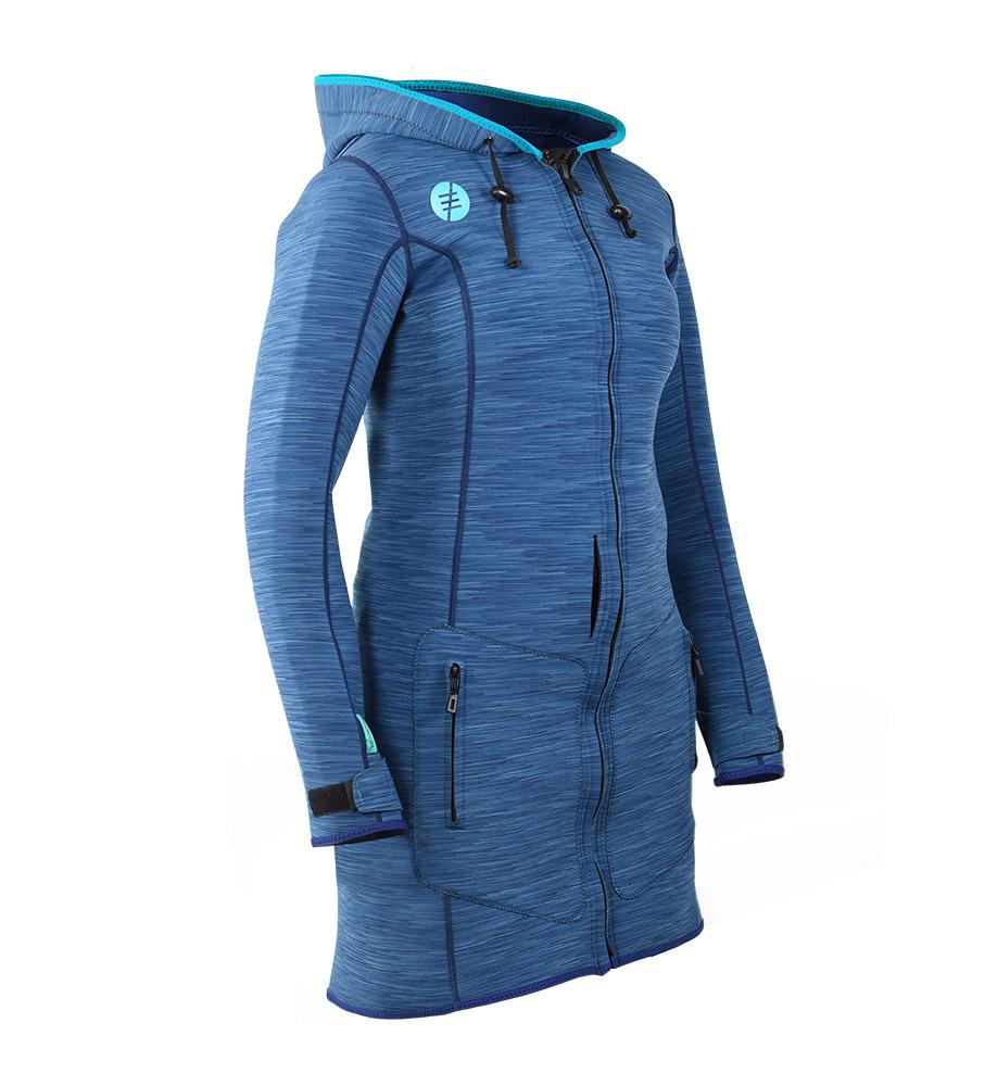 Ride Engine Women's Lago Parka, front, Women's Wetsuits kiteboarding, surfing, in stock Ontario Canada.  